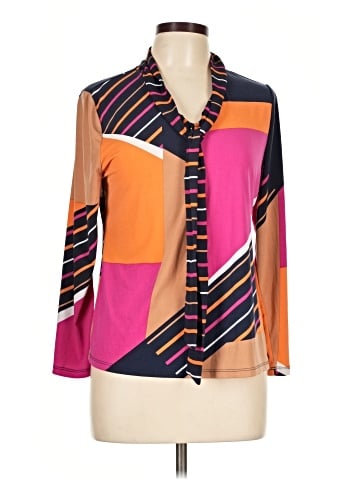 Charter Club Long Sleeve Blouse (view 1)