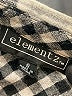 Elementz 100% Cotton Checkered-gingham Black Long Sleeve Button-Down Shirt Size S - photo 7
