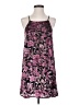 Aqua 100% Polyester Paisley Purple Cocktail Dress Size XS - photo 1