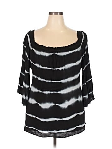 Fashion Fuse 3/4 Sleeve Blouse (view 1)