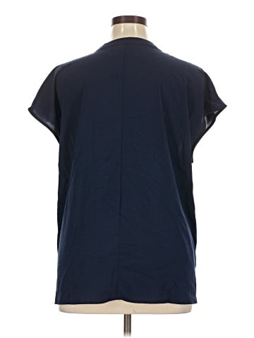 ELOQUII Short Sleeve Blouse (view 2)