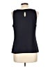 Talbots 100% Cotton Black Sleeveless Blouse Size L - photo 2