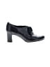 Naturalizer 100% Leather Black Heels Size 9 1/2 - photo 1