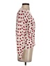 Forever 21 Hearts Red Long Sleeve Top Size S - photo 4