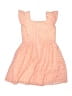 The Children's Place 100% Polyester Hearts Orange Dress Size 10 - photo 2