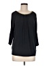 MICHAEL Michael Kors Black 3/4 Sleeve Top Size M - photo 1