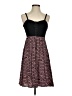 Xhilaration Animal Print Black Casual Dress Size XS - photo 1