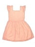 The Children's Place 100% Polyester Hearts Orange Dress Size 10 - photo 1