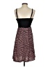 Xhilaration Animal Print Black Casual Dress Size XS - photo 2