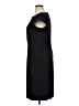 Lands' End Solid Black Cocktail Dress Size 14 - photo 5