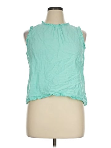 J.Crew Factory Store Sleeveless Blouse (view 1)
