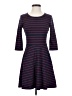 Gap Outlet 100% Polyester Stripes Blue Casual Dress Size XS - photo 1