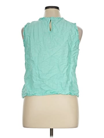 J.Crew Factory Store Sleeveless Blouse (view 2)
