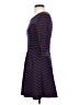 Gap Outlet 100% Polyester Stripes Blue Casual Dress Size XS - photo 5