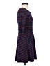 Gap Outlet 100% Polyester Stripes Blue Casual Dress Size XS - photo 4