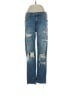 Zara Stars Blue Jeans Size 4 - photo 1