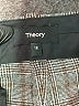 Theory 100% Wool Plaid Gray Wool Pants Size 18 - photo 4