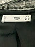 MNG Suit Houndstooth Gray Blazer Size 4 - photo 6