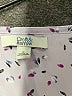 Croft & Barrow 100% Polyester Stars Gray Short Sleeve Blouse Size L - photo 7