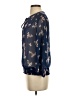 Pleione 100% Polyester Blue 3/4 Sleeve Blouse Size S - photo 5