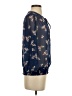 Pleione 100% Polyester Blue 3/4 Sleeve Blouse Size S - photo 4