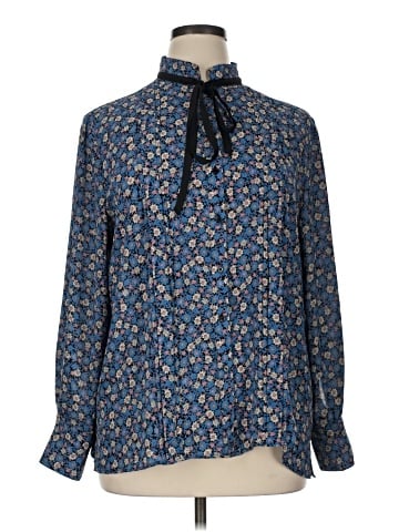 CeCe Long Sleeve Blouse (view 1)
