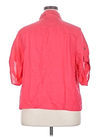 INC International Concepts 3/4 Sleeve Button-Down Shirt (view 2)