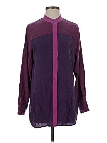 Soft Surroundings Long Sleeve Silk Top (view 1)