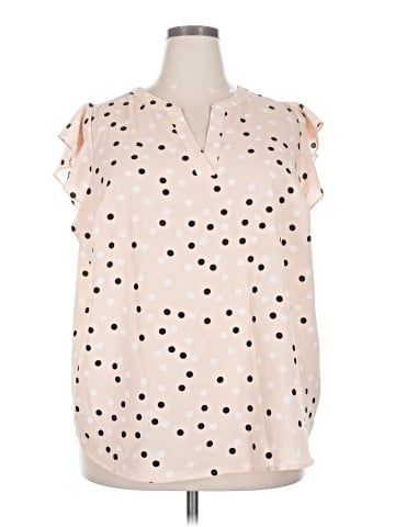 Adrianna Papell Sleeveless T-Shirt (view 1)