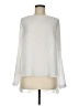 Badgley Mischka 100% Polyester Ivory Long Sleeve Blouse Size M - photo 1