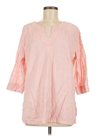 Sea Breeze of California 3/4 Sleeve Blouse (view 1)