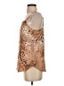 Ann Taylor 100% Polyester Brown Sleeveless Top Size S - photo 5