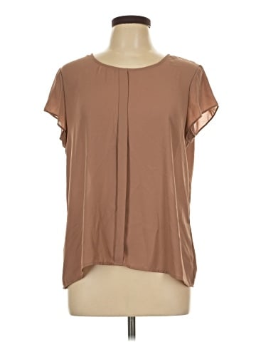 NY Collection Short Sleeve Blouse (view 1)