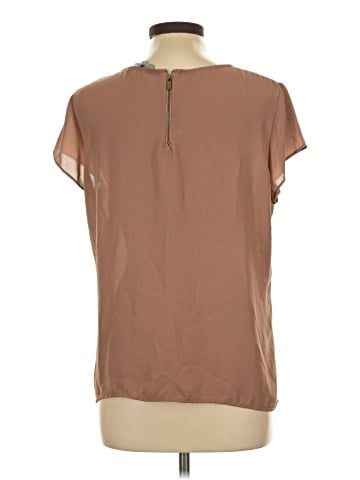NY Collection Short Sleeve Blouse (view 2)