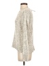 Talula Metallic Ivory Pullover Sweater Size XXS - photo 5
