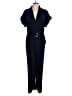 Zara Solid Blue Jumpsuit Size L - photo 1