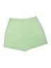 Nine West Solid Green Shorts Size 4 - photo 2