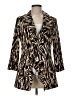 Calvin Klein Animal Print Gold Blazer Size 6 - photo 1