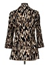 Calvin Klein Animal Print Gold Blazer Size 6 - photo 2