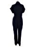 Zara Solid Blue Jumpsuit Size L - photo 2
