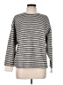 Zara Stripes Gray Pullover Sweater Size M - photo 1