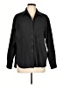 Brochu Walker Solid Black Long Sleeve Blouse Size L - photo 1
