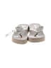 Skechers Silver Flip Flops Size 5 - photo 2