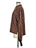 Glam Animal Print Brown Pullover Sweater Size M - photo 5