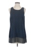 CAbi 100% Polyester Blue Sleeveless Blouse Size S - photo 1