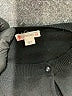 Crewcuts Black Cardigan Size 12 - photo 3