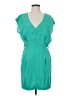 Adelyn Rae Solid Teal Casual Dress Size S - photo 1