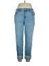 Talbots Chevron-herringbone Blue Jeans Size 12 - photo 1