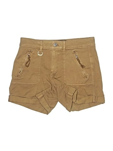 White House Black Market Khaki Shorts (view 1)