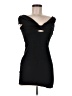 Zara Solid Black Cocktail Dress Size M - photo 1